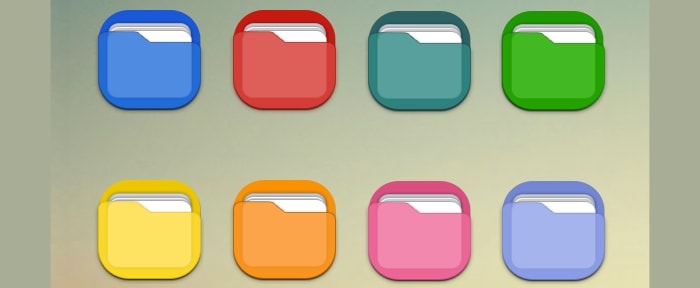 Go To coloured-folder-icons