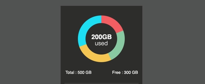 Go To free-disk-space-widget