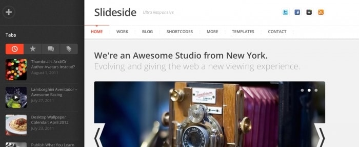 Go To slideside-responsive-theme