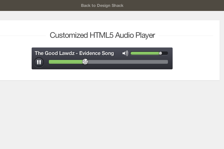 Html Player -  5