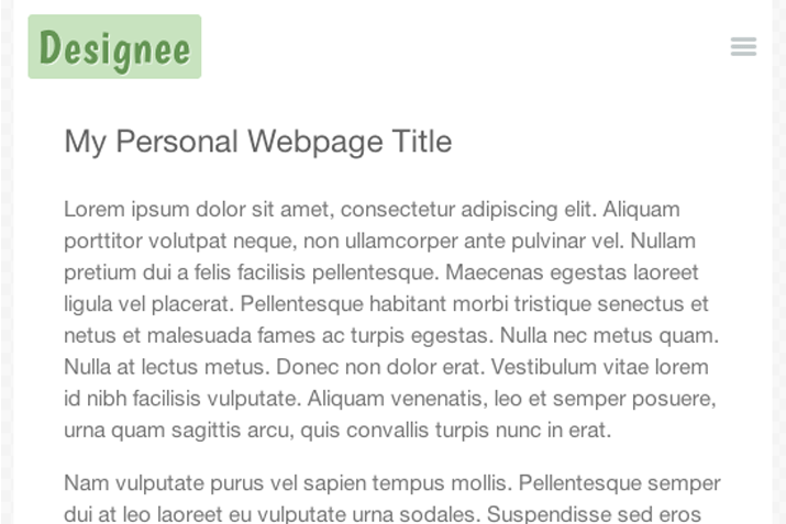 featured preview jquery sliding toggle menu nav