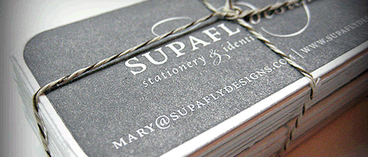 letterpress card