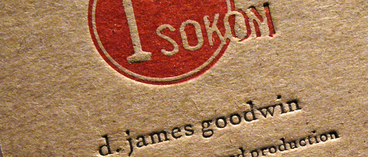 letterpress card