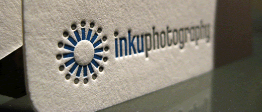 letterpress card