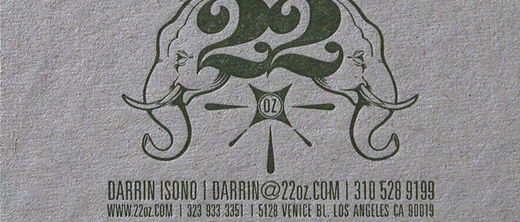 letterpress card