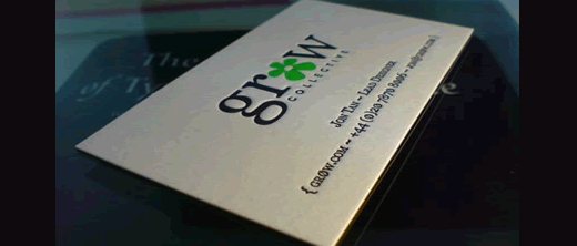 letterpress card