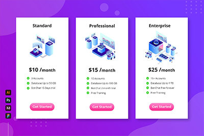 Pricing Table UI