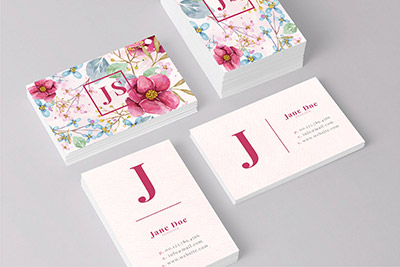 Floral Business Card