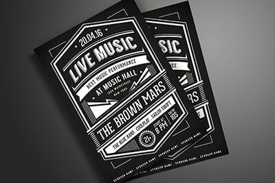 Music Typography Poster designs