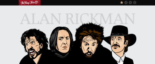 View Information about Many Faces of Alan Rickman