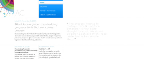 View Information about All Creatives