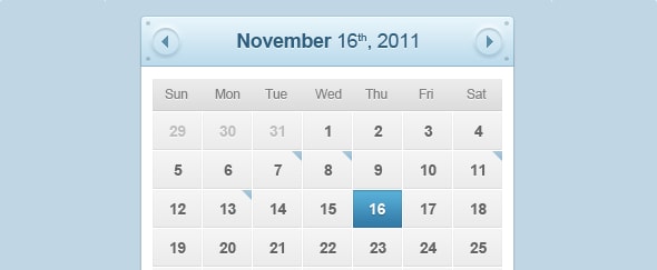 Go To calendar-interface