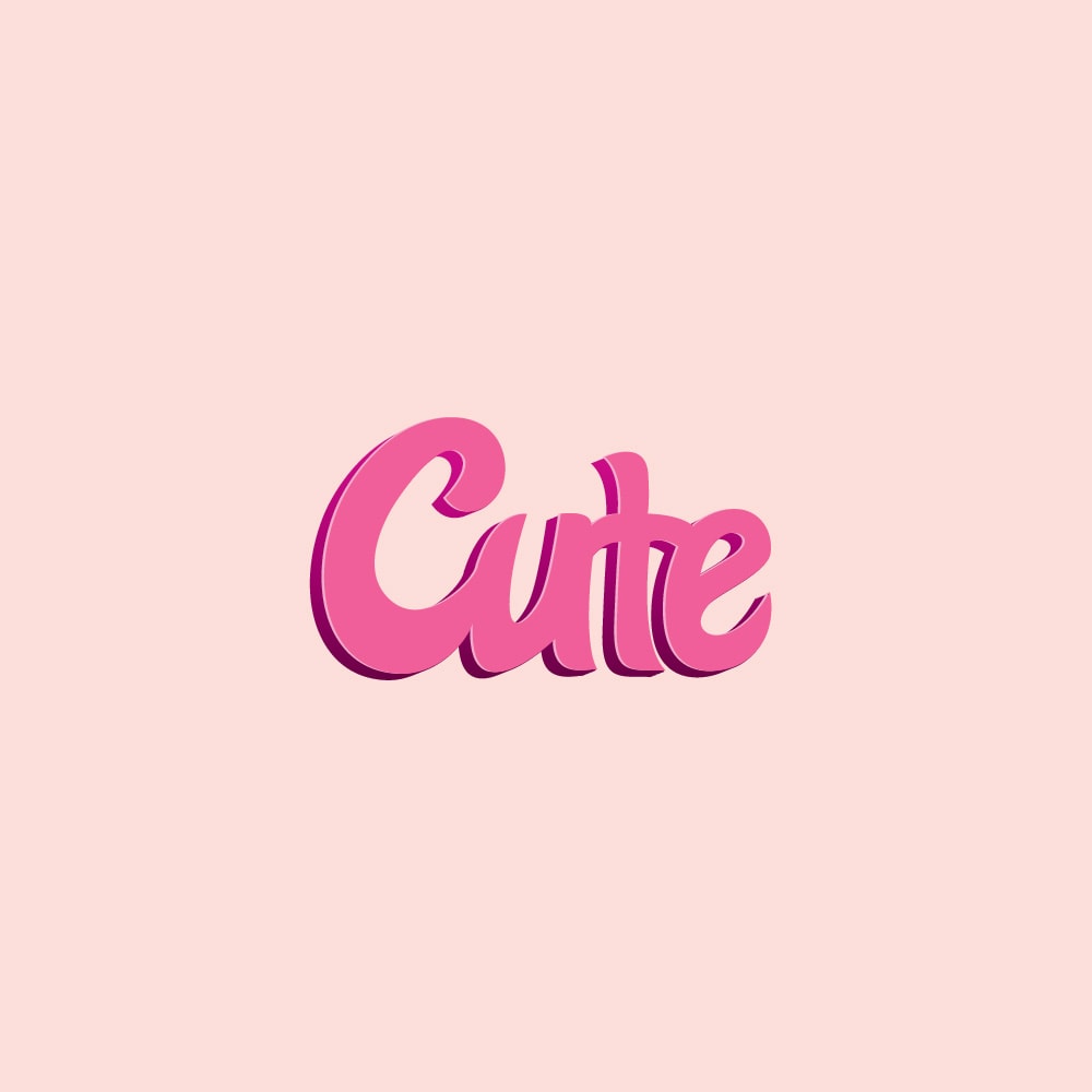 Cute Typography Design Shack