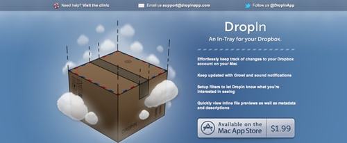 View Information about DropIn