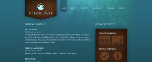 View Information about Elbow Park