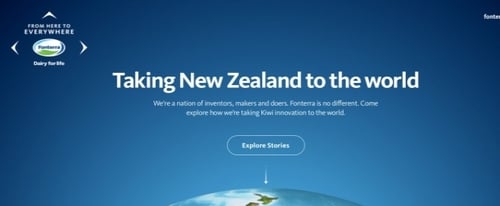View Information about Fonterra