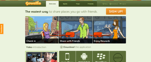 View Information about Gowalla