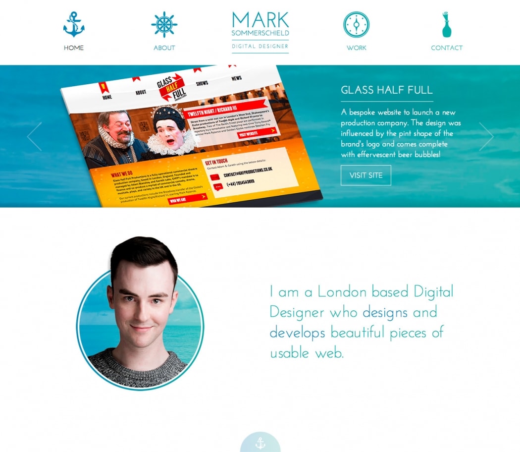 Go To Mark Sommerschield | Digital Designer