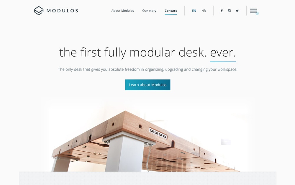 Modulos Desk | Design Shack