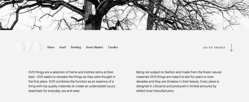 View Information about OVO Things