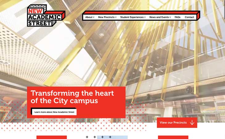 Go To RMIT New Academic Street