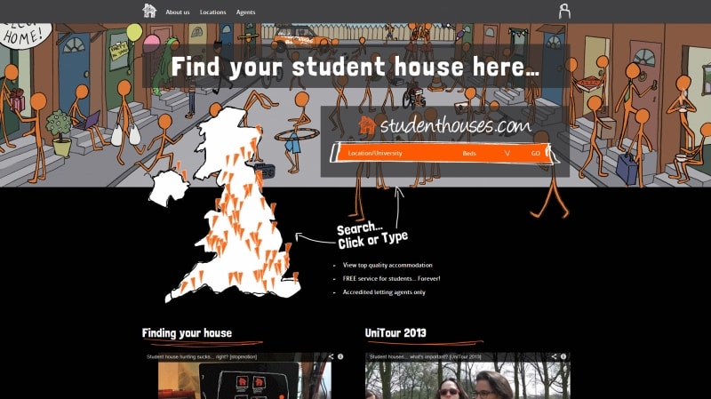 Go To studenthouses.com