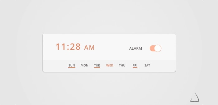 Simple Alarm Clock | Design Shack