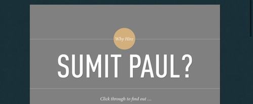 View Information about Sumit Paul