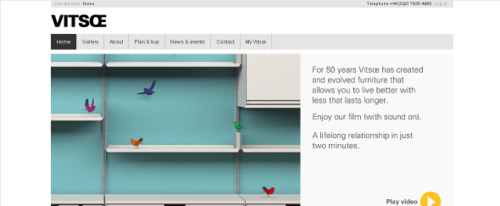 View Information about Vitsoe