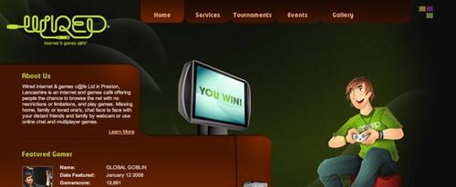 View Information about Wired Games