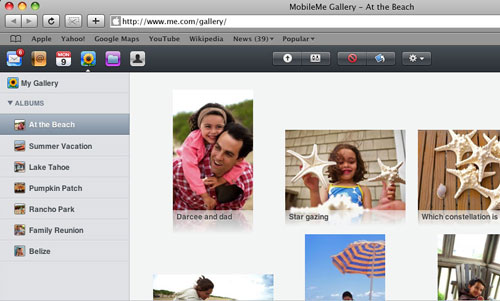 Mobile Me Photos