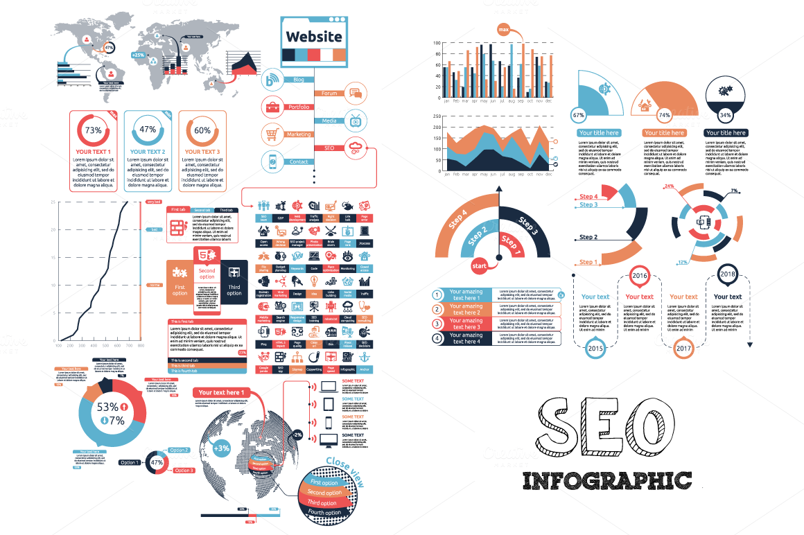 Adobe Illustrator Infographic Templates Professional Business Template