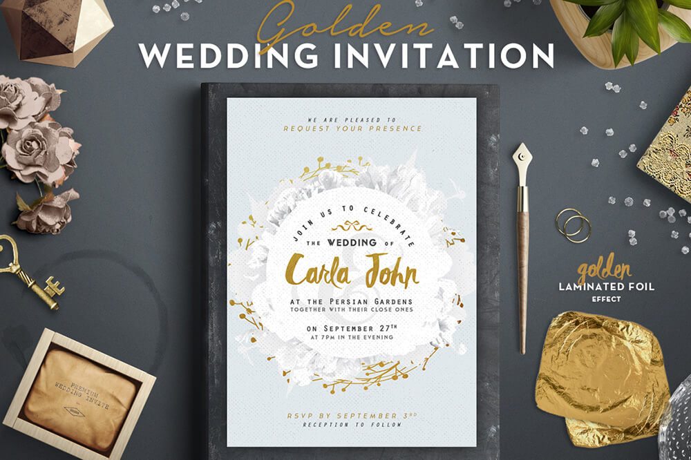 1-o-1-2 50 Wonderful Wedding Invitation & Card Design Samples design tips 