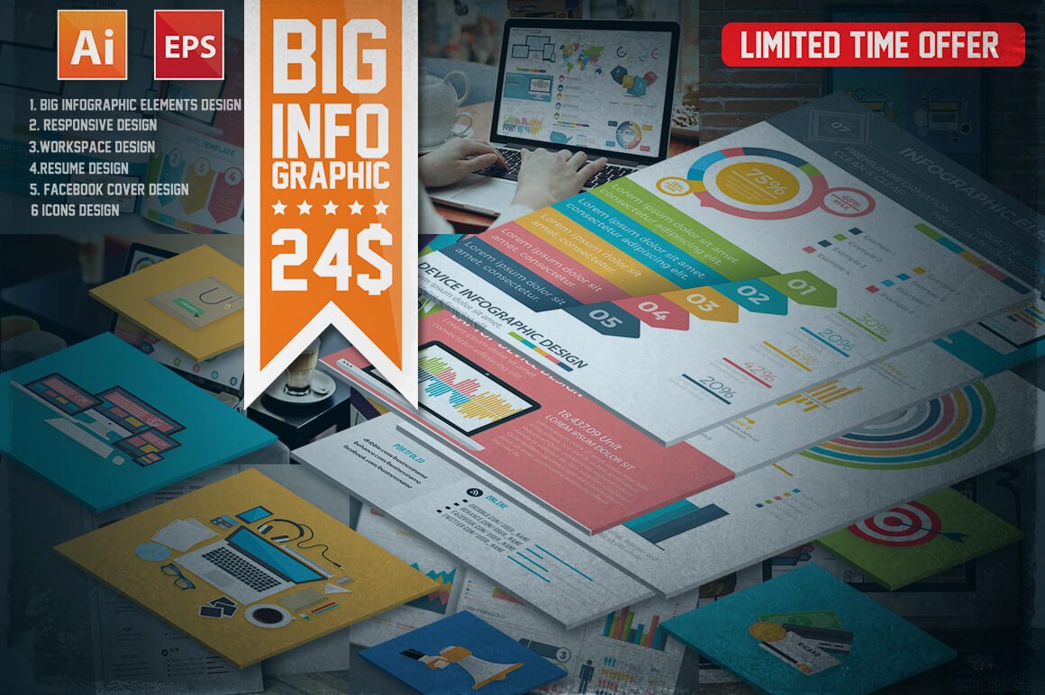 10-17 40+ Best Infographic Templates (Word, PowerPoint & Illustrator) design tips 