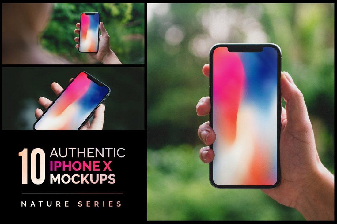 10-Authentic-iPhone-X-Mockups-1 100+ iPhone PSD & Vector Mockups design tips 