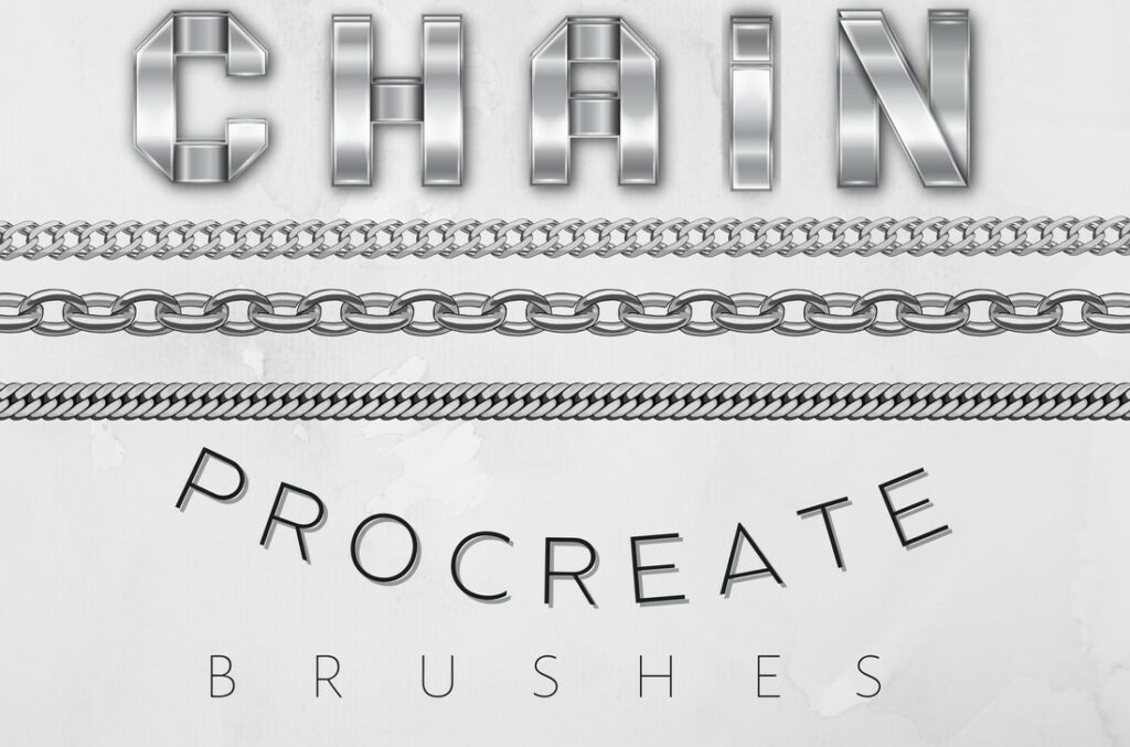 15+ Best Chain Brushes for Procreate & (Free & Pro) Design