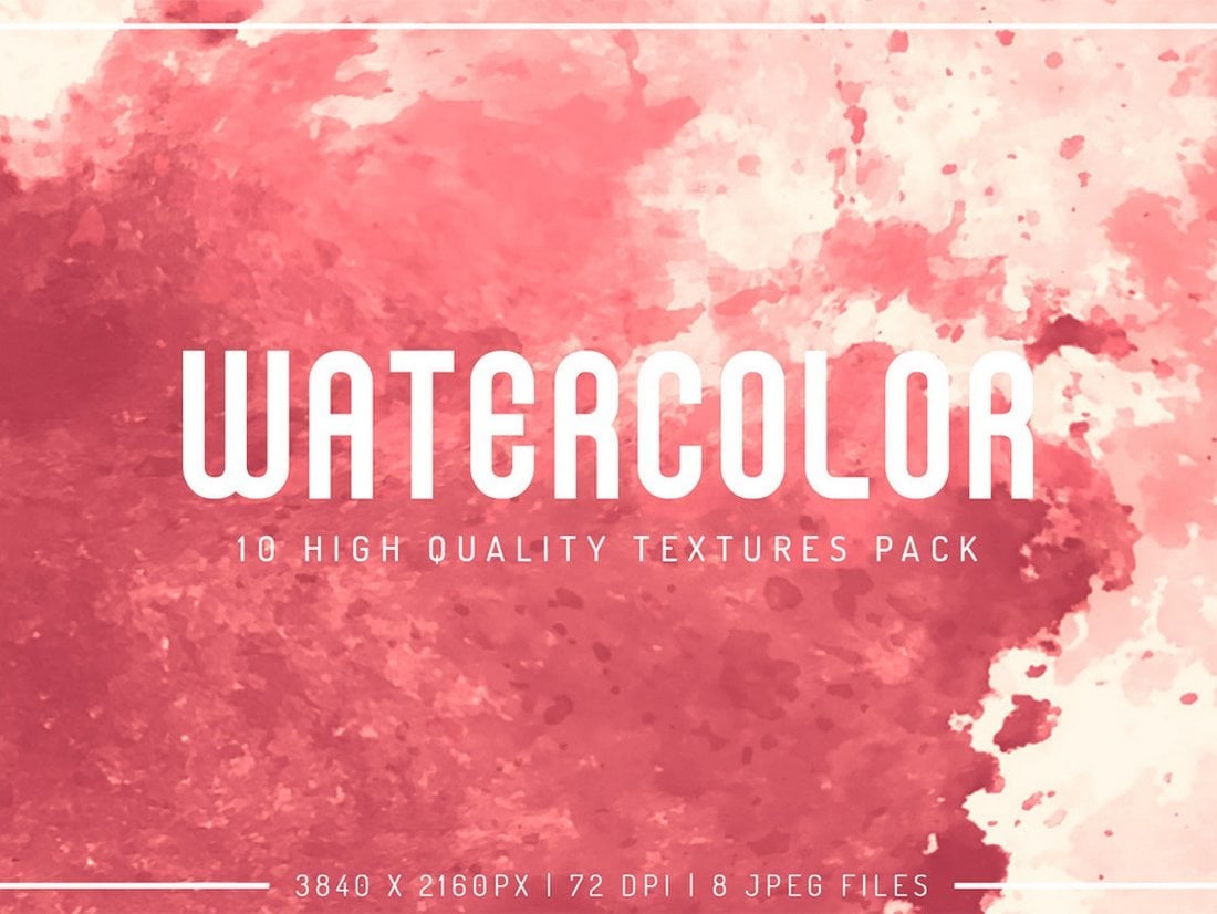10 Free Watercolor Textures