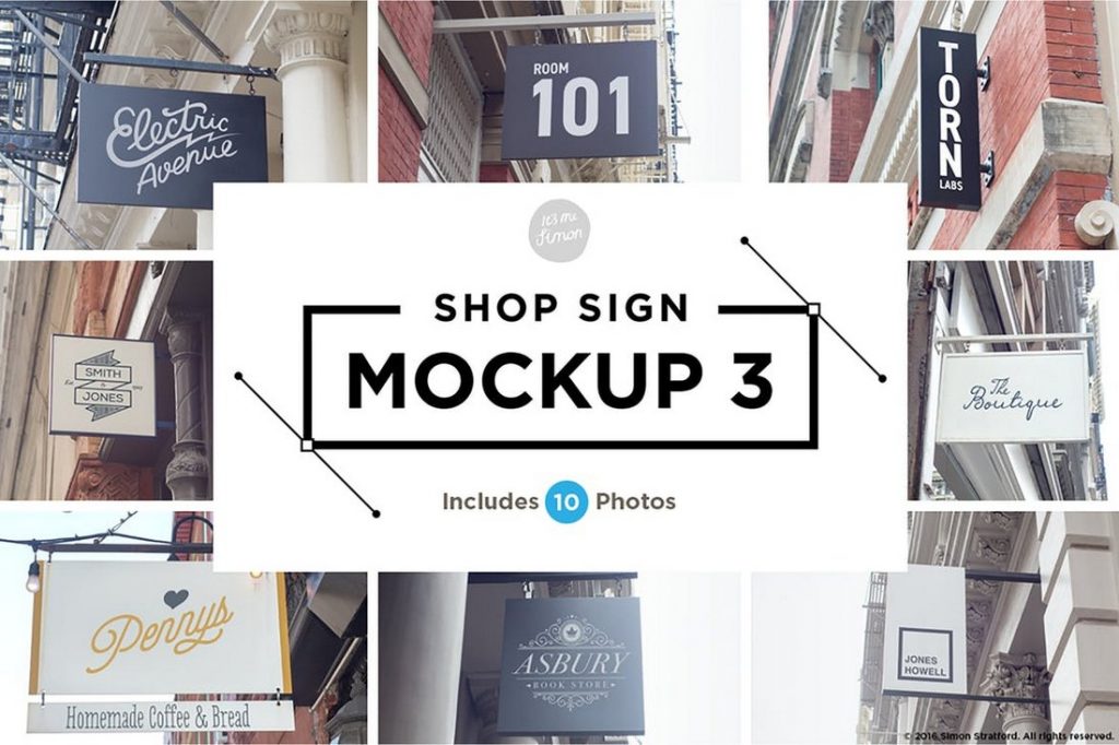 30+ Best Sign Templates & Mockups | Design Shack