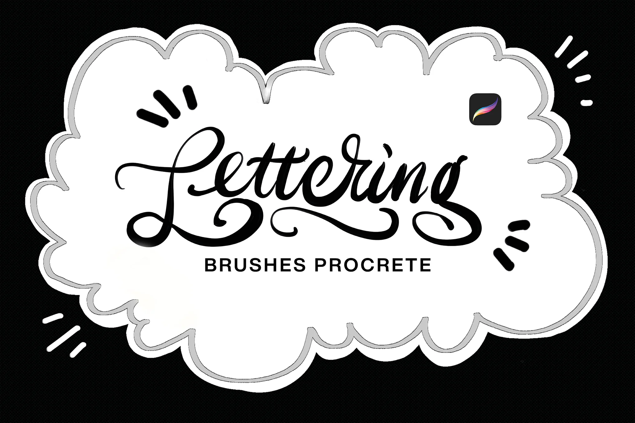 10 Procreate Lettering & Calligraphy Brushes