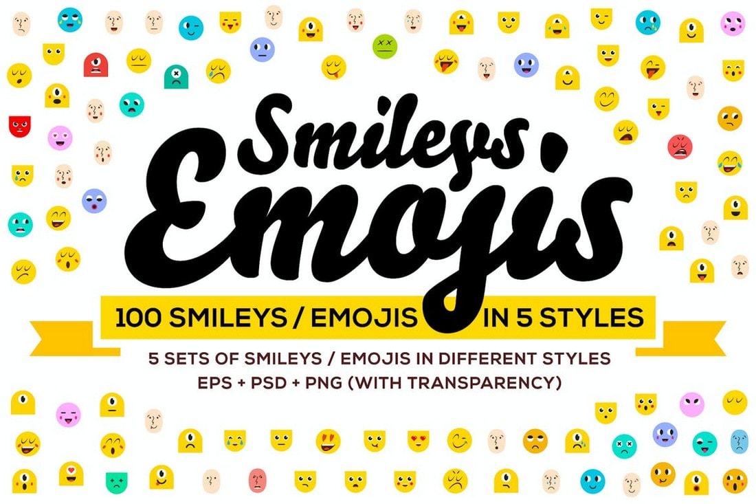 100 Emoji & Smiley Icons for Instagram