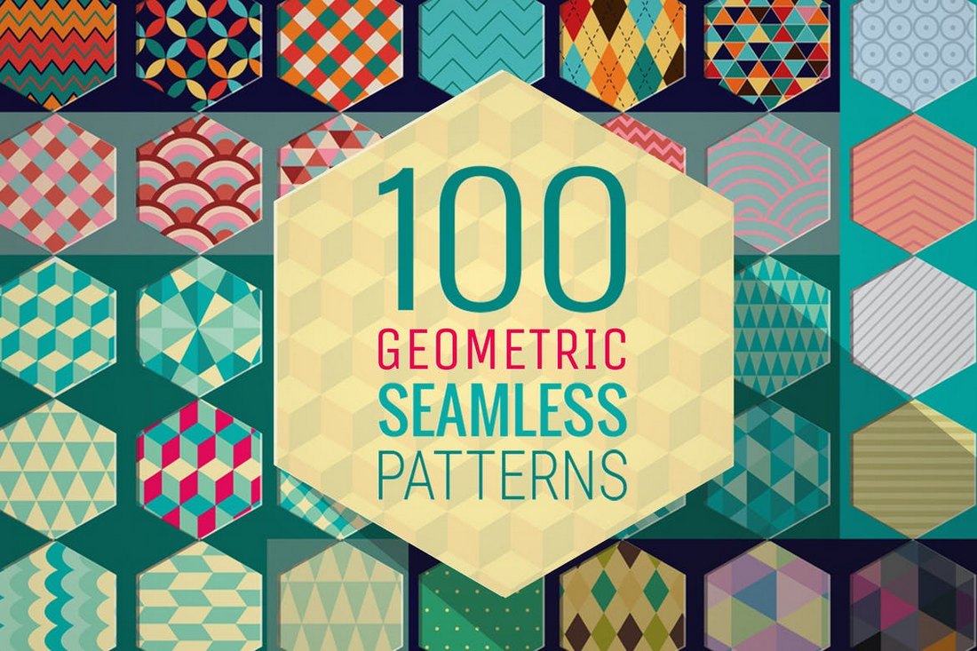 100-Geometric-Patterns-1 30+ Best Photoshop Patterns of 2018 (Free & Pro) design tips 