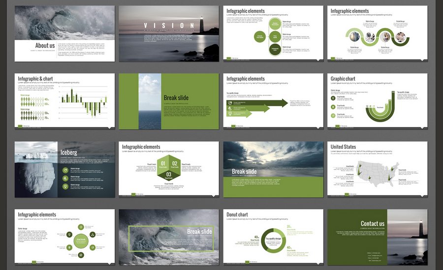 Design powerpoint presentations