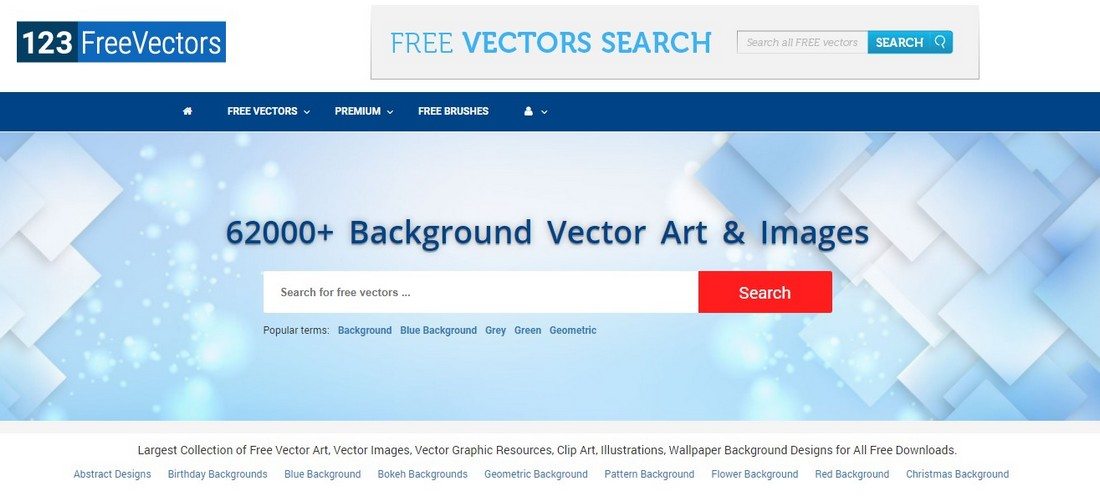 10+ Situs Web Untuk Download Vector Art Gratis 