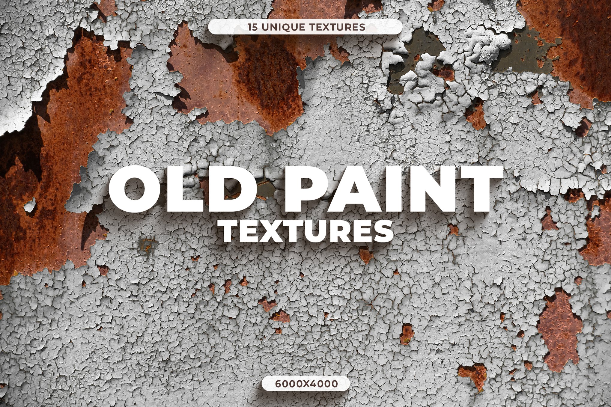 15 Old Paint Weathered Textures