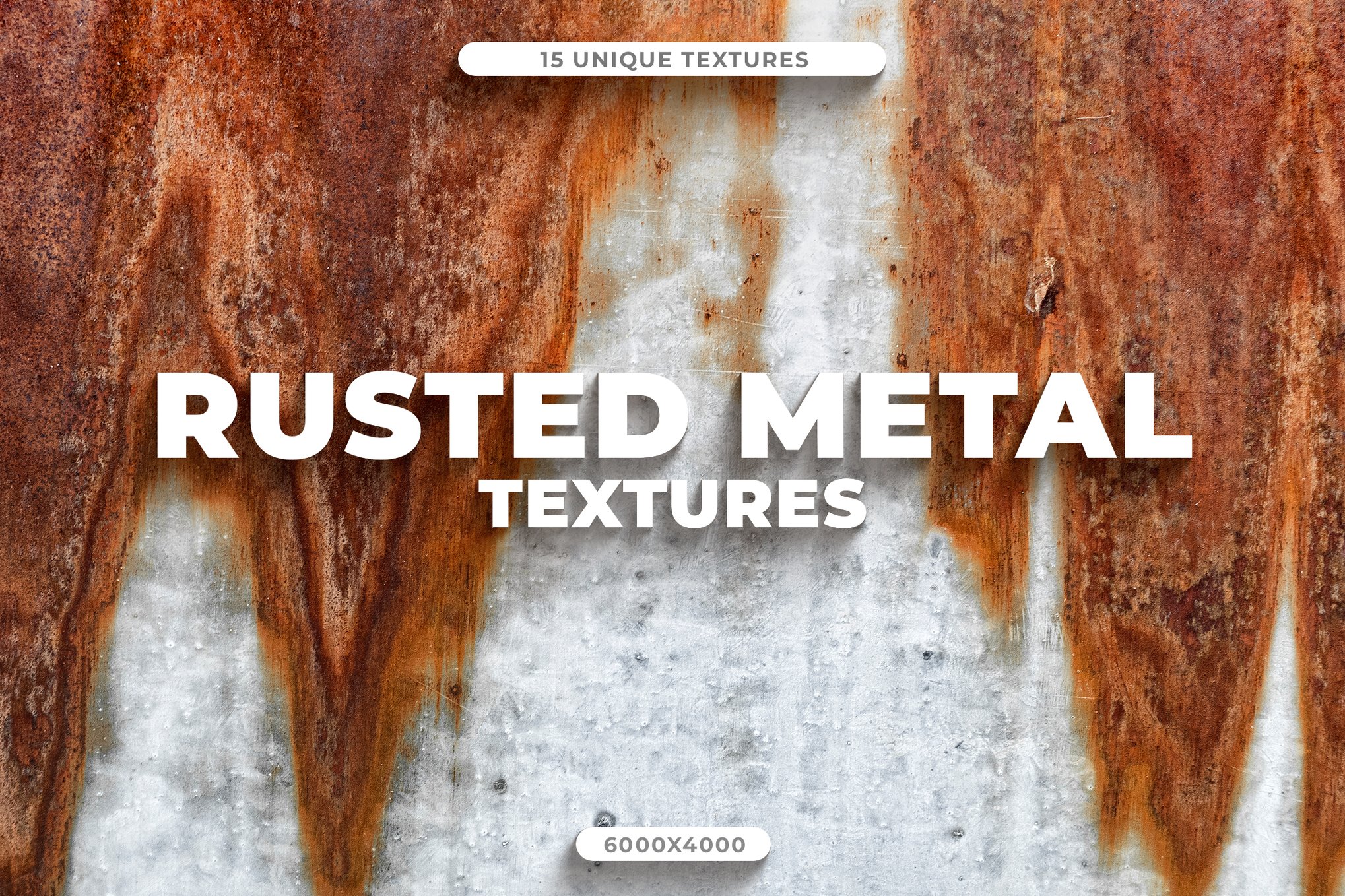 15 Rusted Metal Weathered Textures