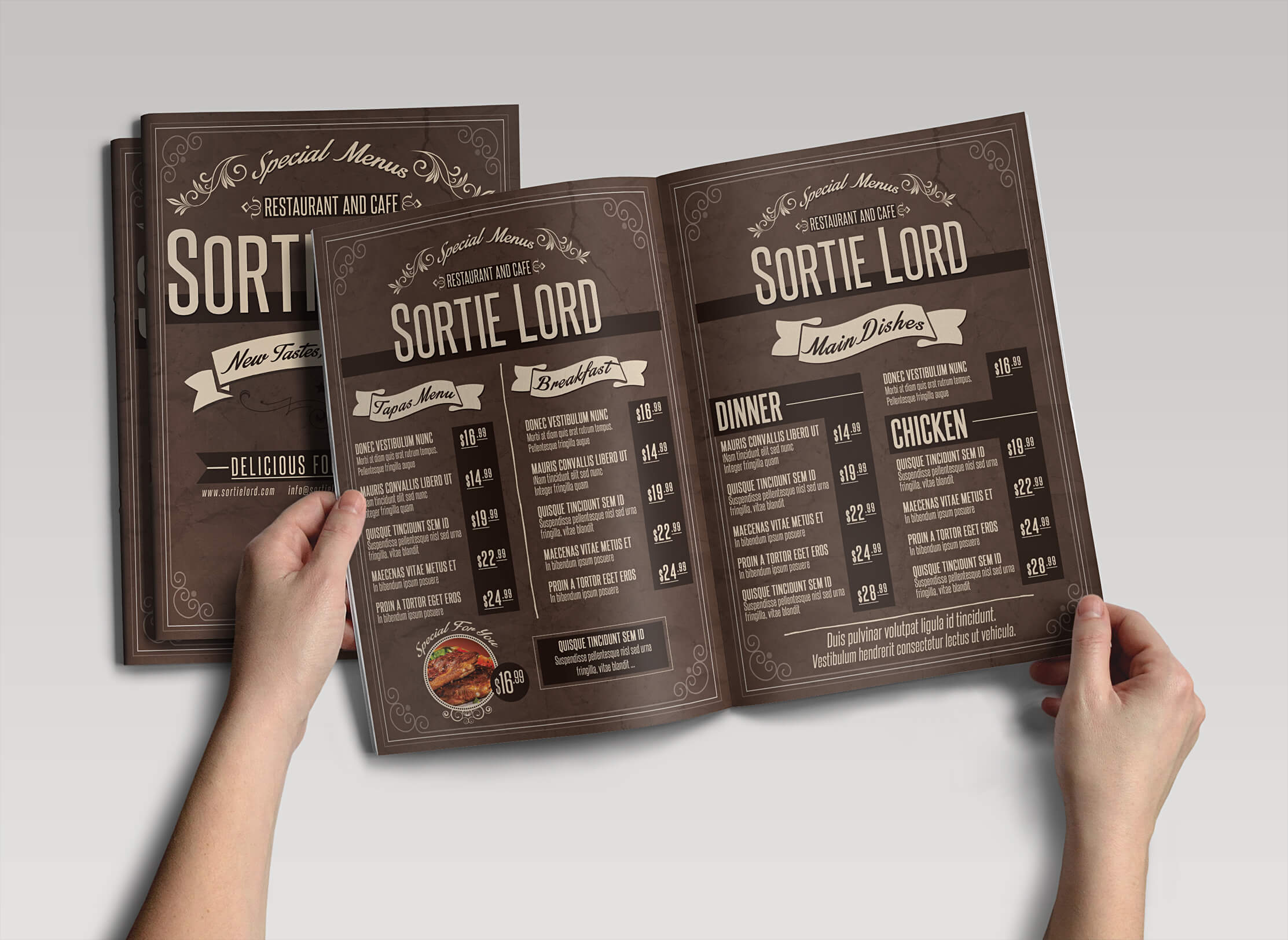 17-16 50+ Best Food & Drink Menu Templates design tips 