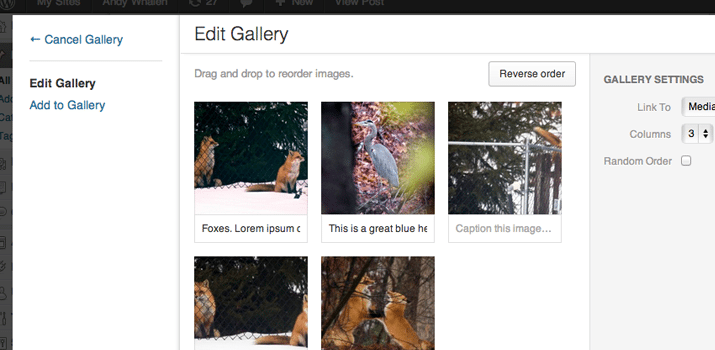 galleria gallery wordpress open source image plugin