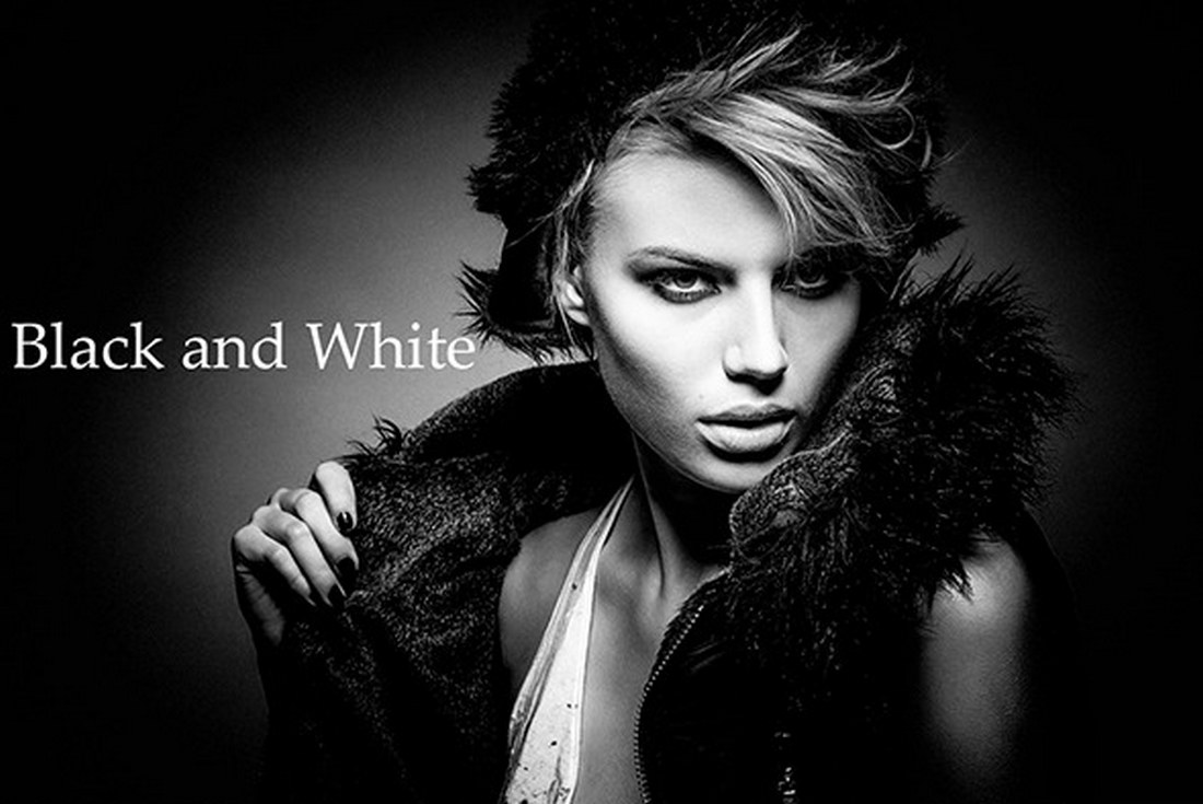 20 Black and White Photoshop Actions