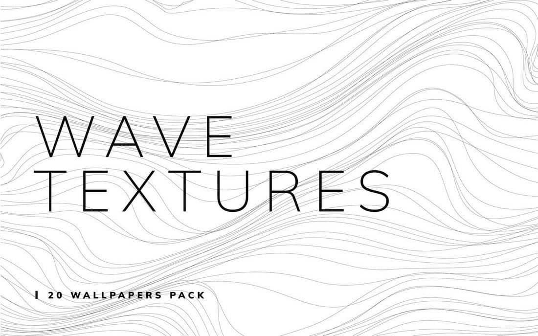 20 Free Wave Textures Backgrounds
