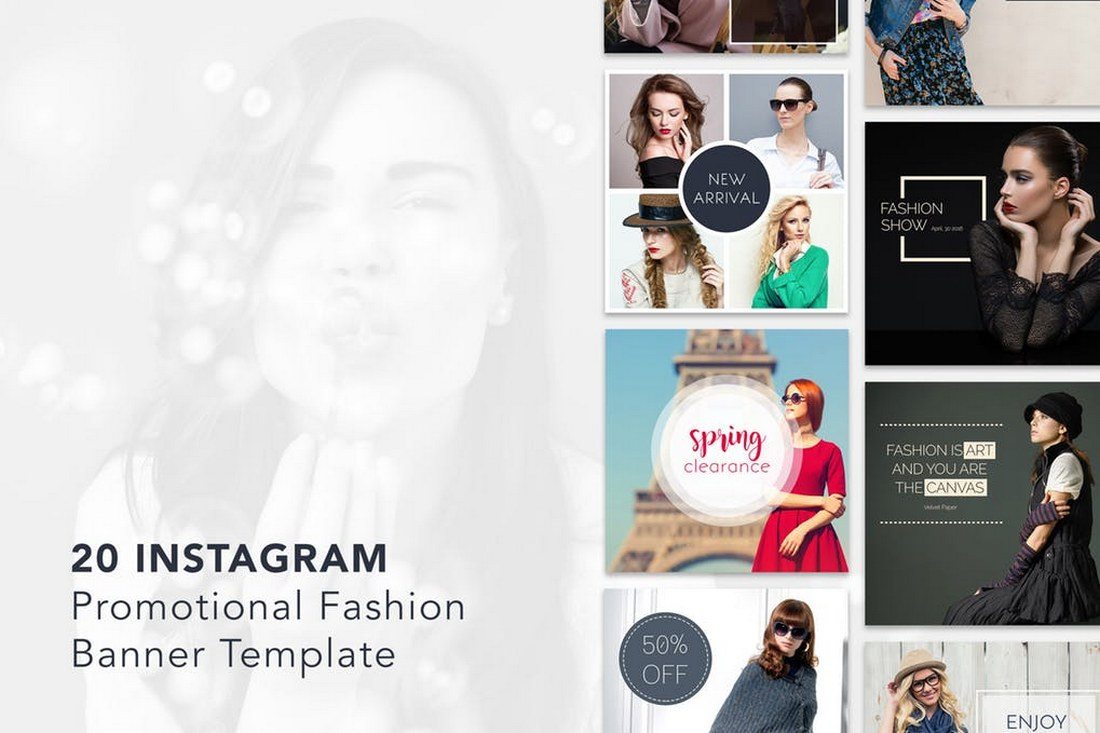 20-Instagram-Promotional-Banner-Templates 50+ Best Instagram Templates & Banners design tips 